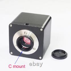 8MP 4K /1080P HDMI USB Digital Industy Microscope Camera Measuring & Scale Line