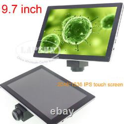 9.7 IPS Touch Screen Android Pad with C-mount 5.0MP Digital Microscope Camera