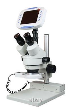 90x Zoom Stereo Digital Microscope w 2Mp Built IN TV Camera 6 Inch LCD 2GB Card