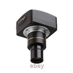 AmScope 10MP HD Photo/Video Digital USB Microscope Camera withSoftware 23-30.5mm