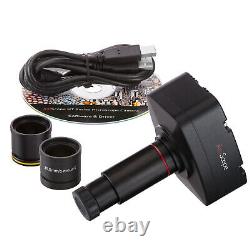 AmScope 10MP USB Microscope Digital Camera 30fps Video Windows Compatible MA1000