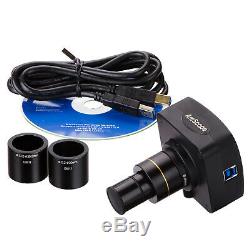 AmScope 10MP USB3.0 Real-Time Live Video Microscope USB Digital Camera
