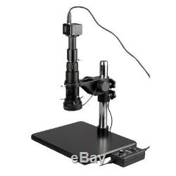 AmScope 11-80X Single Zoom Inspection Microscope 9MP USB Digital Camera MultiUse