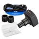 Amscope 14mp Usb 2.0 Microscope Digital Camera + Advanced Software & Micrometer