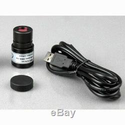 AmScope 20X-80X Binocular Stereo Microscope USB 2.0 Digital Camera Pillar-Stand