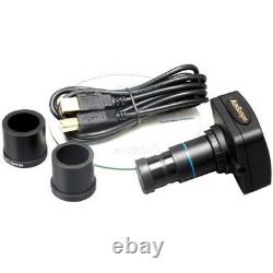 AmScope 3.5X-90X Advanced Jewel Gem Microscope + 1.3MP Digital Camera