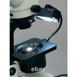 AmScope 3.5X-90X Advanced Jewel Gem Microscope + 5MP Digital Camera