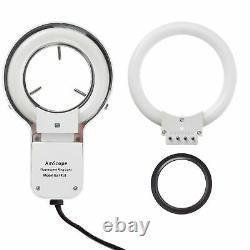 AmScope 3.5X-90X Inspection Zoom Microscope+3MP Digital Camera+Fluorescent Light