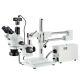 Amscope 3.5x-90x Simul-focal Trinocular Boom Microscope + 5mp Digital Camera