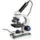 Amscope 40-1000x Student Led Microscope + Usb Digital Camera Coarse & Fine Focus