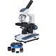 Amscope 40-2500x Led Digital Monocular Compound Microscope 3d Stage 5mp Camera