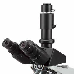 AmScope 40X-1600X Lab Trinocular Microscope + 9MP Digital USB Camera