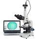 Amscope 40x-2000x Led Siedentopf Trinocular Compound Microscope 10mp Usb Camera