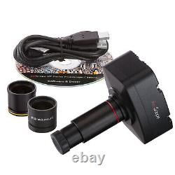 AmScope 5MP Digital USB Microscope Camera 30fps Video/Stills for Windows & Mac