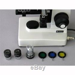 AmScope ME300TZA-5M 40X-1600X EPI Metallurgical Microscope + 5MP Digital Camera