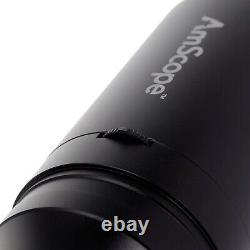 Amscope 0.35X-11.2X All-in-1 USB Digital Zoom Microscope 8.3MP+Arm Pillar Stand