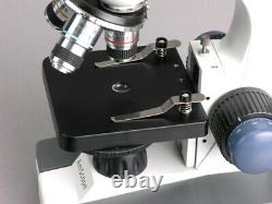 Amscope 40X-400X Portable Student Compound LED Microscope with Digital Camera