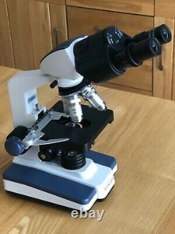 Amscope binocular compound microscope with Amscope 10MB digital camera