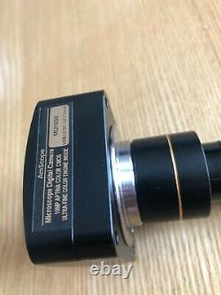 Amscope binocular compound microscope with Amscope 10MB digital camera
