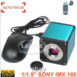 Auto Focus Focal 1080P 60FPS HDMI Industrial Microscope Camera SONY IMX185 C203U