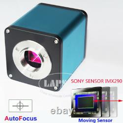 Autofocus 1080P 60FPS HDMI High Speed Digital Microscope Camera MAX 180X C Lens