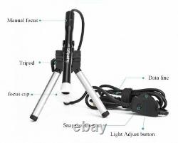 B007 USB Digital Microscope Real 300X Portable Camera Magnifier LED