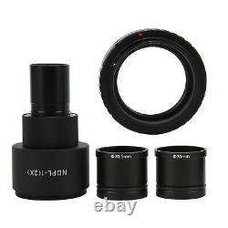 Biology/Stereo Microscope Lens Digital Camera Mount Adapter Ring 2X Microscope