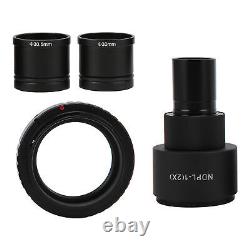 Biology/Stereo Microscope Lens Digital Camera Mount Adapter Ring 2X Microscope