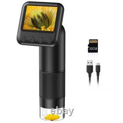 Colorful Handheld Digital Microscope Camera with 2 Inch High Definition Screen