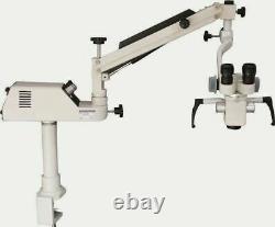 Dental portable microscope with Beam Splitter C-mount and CCD digital camera