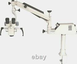 Dental portable microscope with Beam Splitter C-mount and CCD digital camera