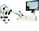 Digital Ceiling Mount Neurosurgical Operating Microscope 5 Step Hd Camera, Tv Set