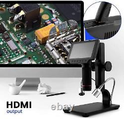 Digital LCD Microscope 5 Inc Screen with Camera and Remote 560x Magnification