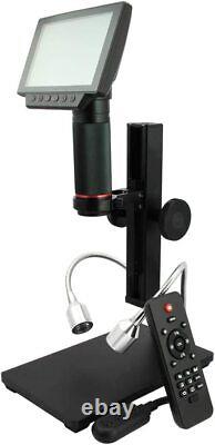 Digital LCD Microscope 5 Inc Screen with Camera and Remote 560x Magnification