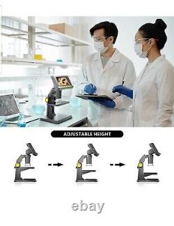 Digital Microscope 4.3'' LCD Screen Electronic Microscope 1080P Video camera