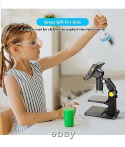 Digital Microscope 4.3'' LCD Screen Electronic Microscope 1080P Video camera