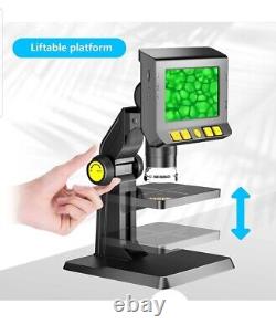 Digital Microscope 4.3'' LCD Screen Electronic Microscope 1080P Video camera