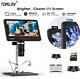 Digital Microscope 7 Lcd Microscope Ips Screen Soldering Microscope With Lights