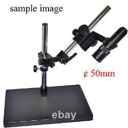 Digital Microscope Camera Table Stand Holder Lift Bracket Lab Dual Arm Set 50mm