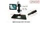 Digital Microscope With 8 Led Monitor Hd Colour Camera 10x-90x Zoom -uk Seller