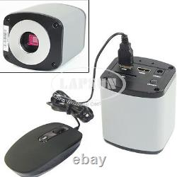 Dual Arm HDMI 1080P 5MP USB HD Digital Lab Industrial C-mount Microscope Camera