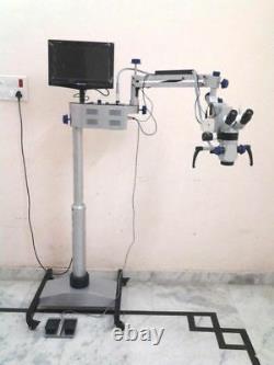 ENT Operating Microscope 5 Step LCD, Camera, Motorized 11