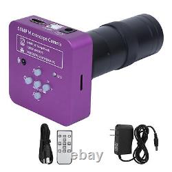 Electronic Digital Video Microscope Camera C Mount Lens US Plug 100-240vAC