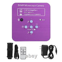 Electronic Digital Video Microscope Camera C Mount Lens US Plug 100-240vAC