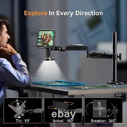 Elikliv 10.1 4K LCD Digital Microscope With Screen Coin Microscope for Adults