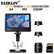 Elikliv 10.1 Digital Coin Microscope 1500x Soldering Coin Magnifier With Light