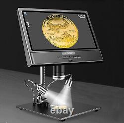 Elikliv 10 Digital Microscope Coin Microscope 1300X Video Magnifier 1080P 32GB