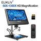Elikliv 10'' Lcd Digital Microscope 1300x Soldering Coin Microscope With Screen