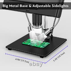 Elikliv 10'' LCD Digital Microscope 1300X Soldering Microscope for Error Coins