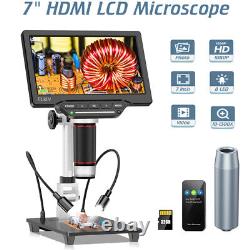 Elikliv 7 LCD Digital Microscope 1300X Coin Microscope Magnifier Videos Camera